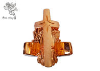 Brass Đồ cá nhân Coffin Nội thất Casket Góc bằng vật liệu PP Sao