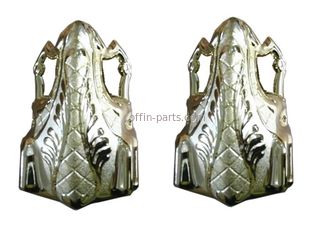Plastic Customized Funeral Golden Decoration  Coffin Parts For casket