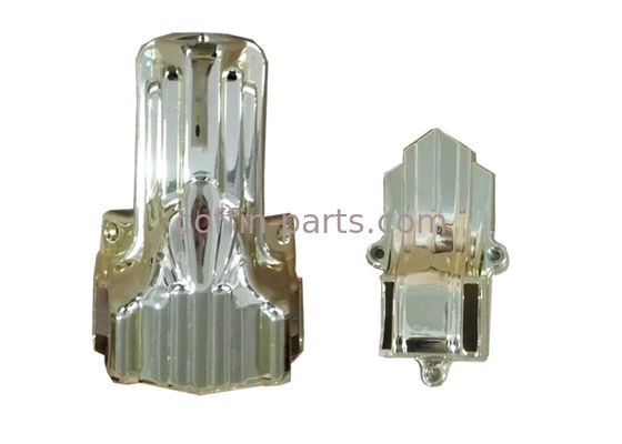 Polished Gold Plastic  Coffin Fittings , Casket Hardware Wholesale ABS Material