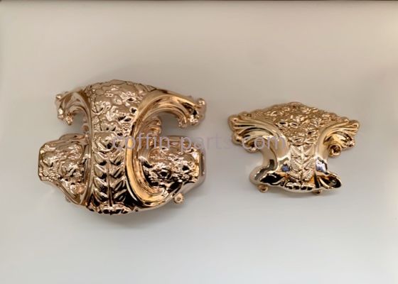 Gold Silver Color Casket Hardware Kit PP ABS Plastic