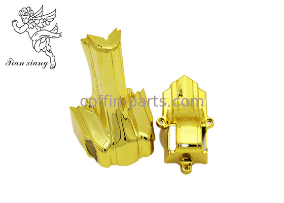 Các góc quan tài bằng nhựa kiểu Mỹ có thể tùy chỉnh để trang trí quan tài PP ABS