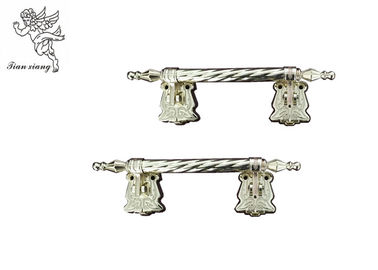 Kim loại Casket Swing xử lý kẽm hợp kim vật liệu Strong Coffin Phần cứng Châu Âu Phong cách