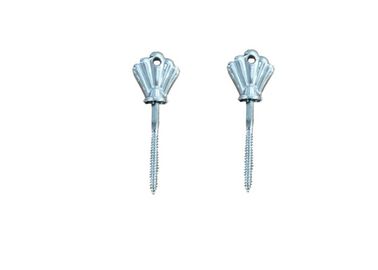 Bạc Tranh Coffin Vít Nhựa Và Metal Casket Linh Kiện Để Casket Fastening