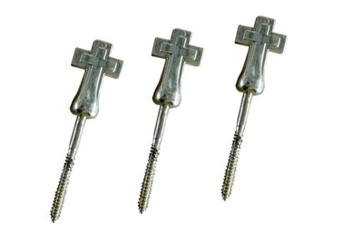 Cross Mẫu Casket Phần cứng Bán buôn Matching Bracket, Screw Coffin Phụ tùng Các nhà cung cấp