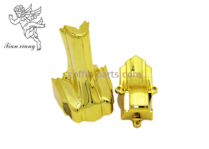 Các góc quan tài bằng nhựa kiểu Mỹ có thể tùy chỉnh để trang trí quan tài PP ABS