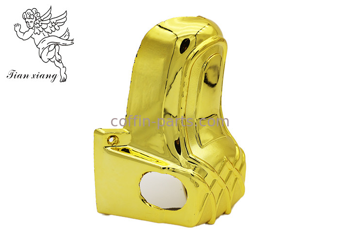 Chất liệu nhựa ABS Bạc Casket Corners Phần cứng với thanh kim loại