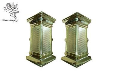 Coffin Swing Handle Decoration Coffin Corner PP Material Pale Gold Coffin Accessories
