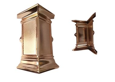 Copper corner Customized Standard plastic Coffin parts for Decorateing swing bar