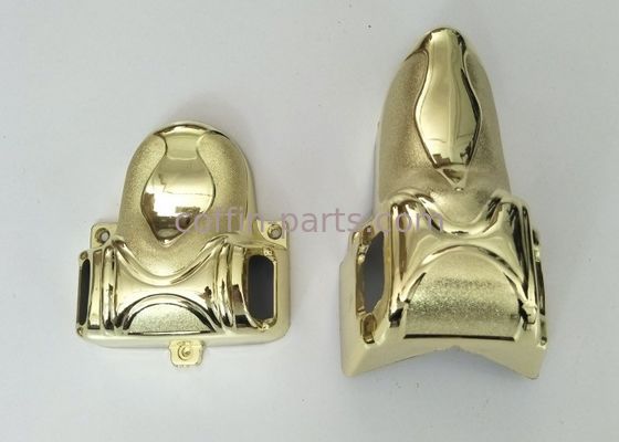 Funeral Decoration Casket Corners With Metal Bar ISO Certificate
