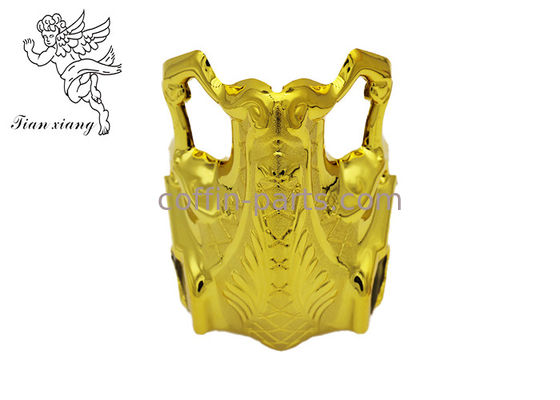 Góc góc Casket vàng với nhựa PP, phụ kiện quan tài cho người lớn