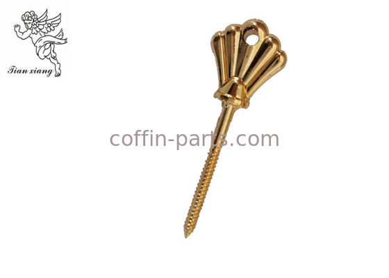 Ống vít Coffin Phần cứng Phần vít 1 # Vàng / Sọc, Phần cứng Casket Các nhà sản xuất